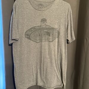 Tac Pack Men’s Grey Bulldog Tank Graphic T-Shirt. Good Condition. Size Medium.
